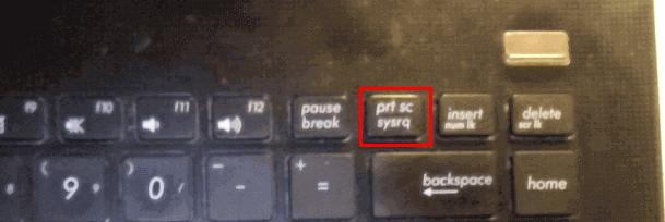 расположение на клавиатуре кнопки ptssc
